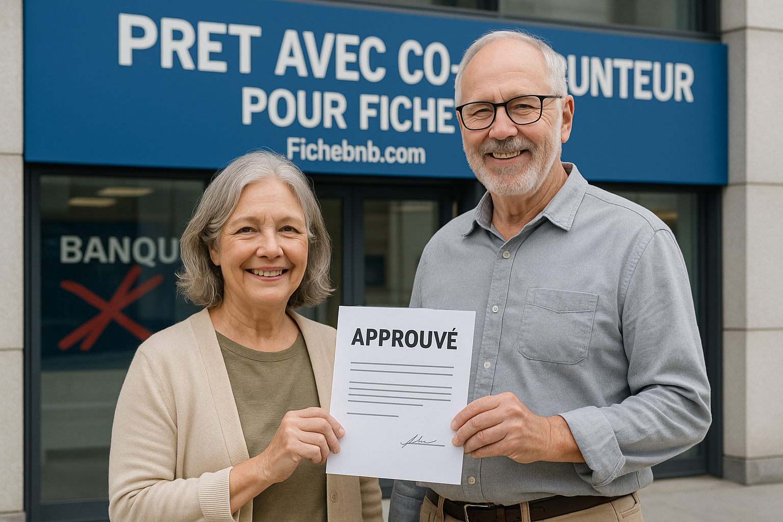 PRÊT AVEC CO-EMPRUNTEUR POUR FICHÉ BNB