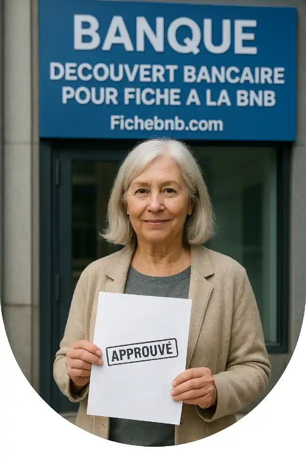 OBTENIR UN DÉCOUVERT BANCAIRE AVEC FICHAGE BNB