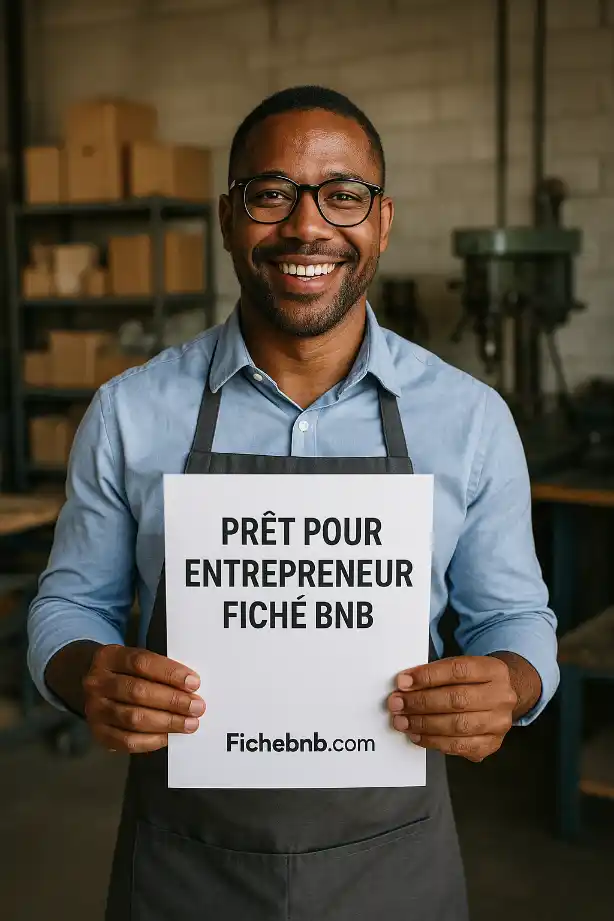 PRÊT POUR ENTREPRENEUR FICHÉ BNB