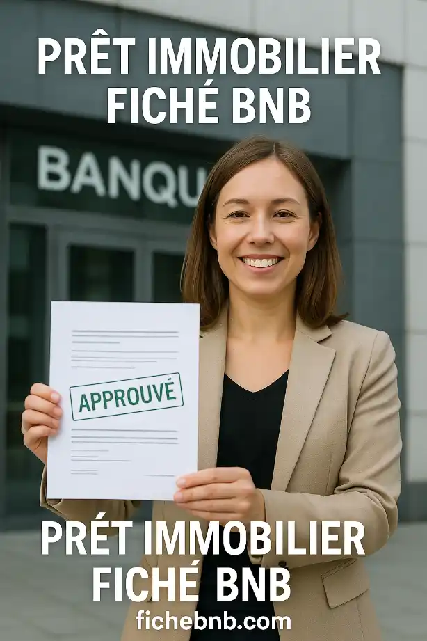 PRÊT IMMOBILIER POUR FICHÉ BNB 