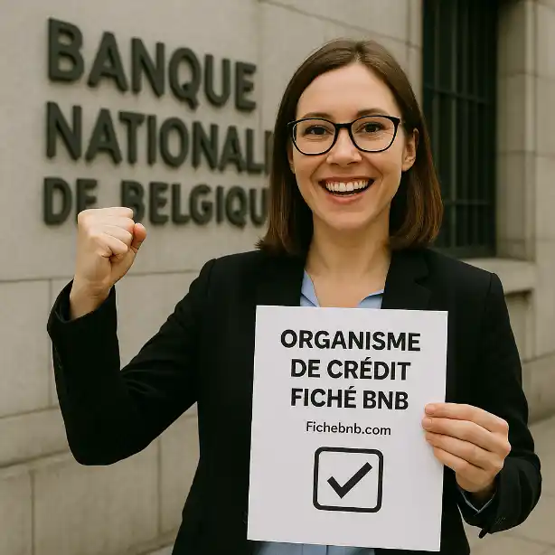 ORGANISME DE CRÉDIT POUR FICHÉ BNB