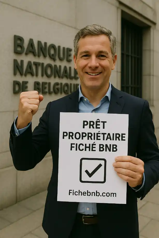 PRÊT HYPOTHÉCAIRE POUR PROPRIÉTAIRE FICHÉ BNB