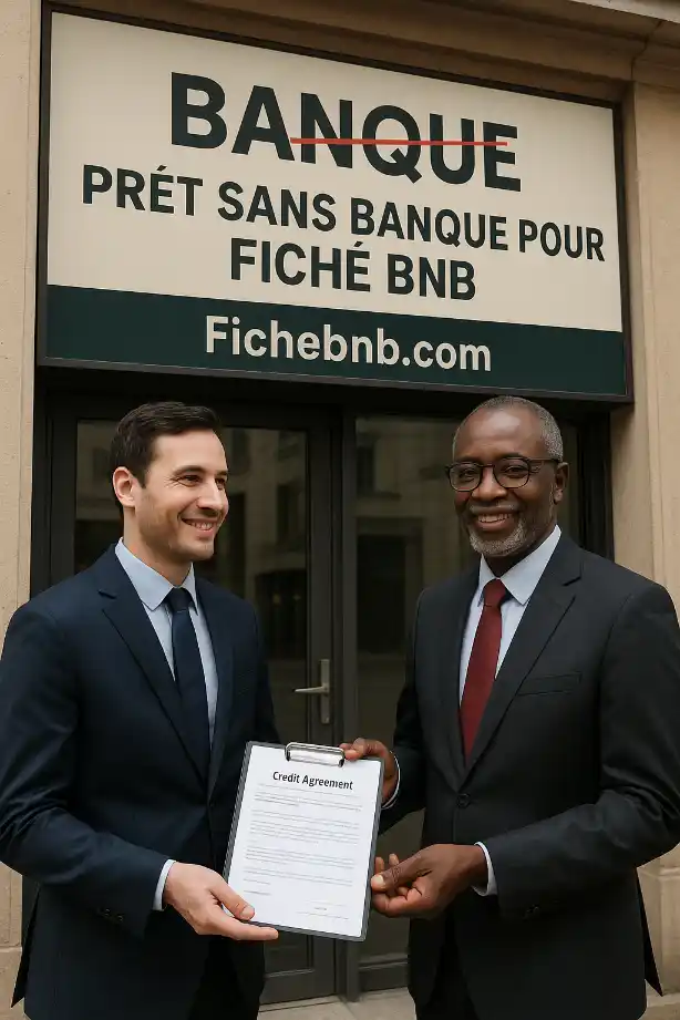 PRÊT SANS BANQUE POUR FICHÉ À LA BNB